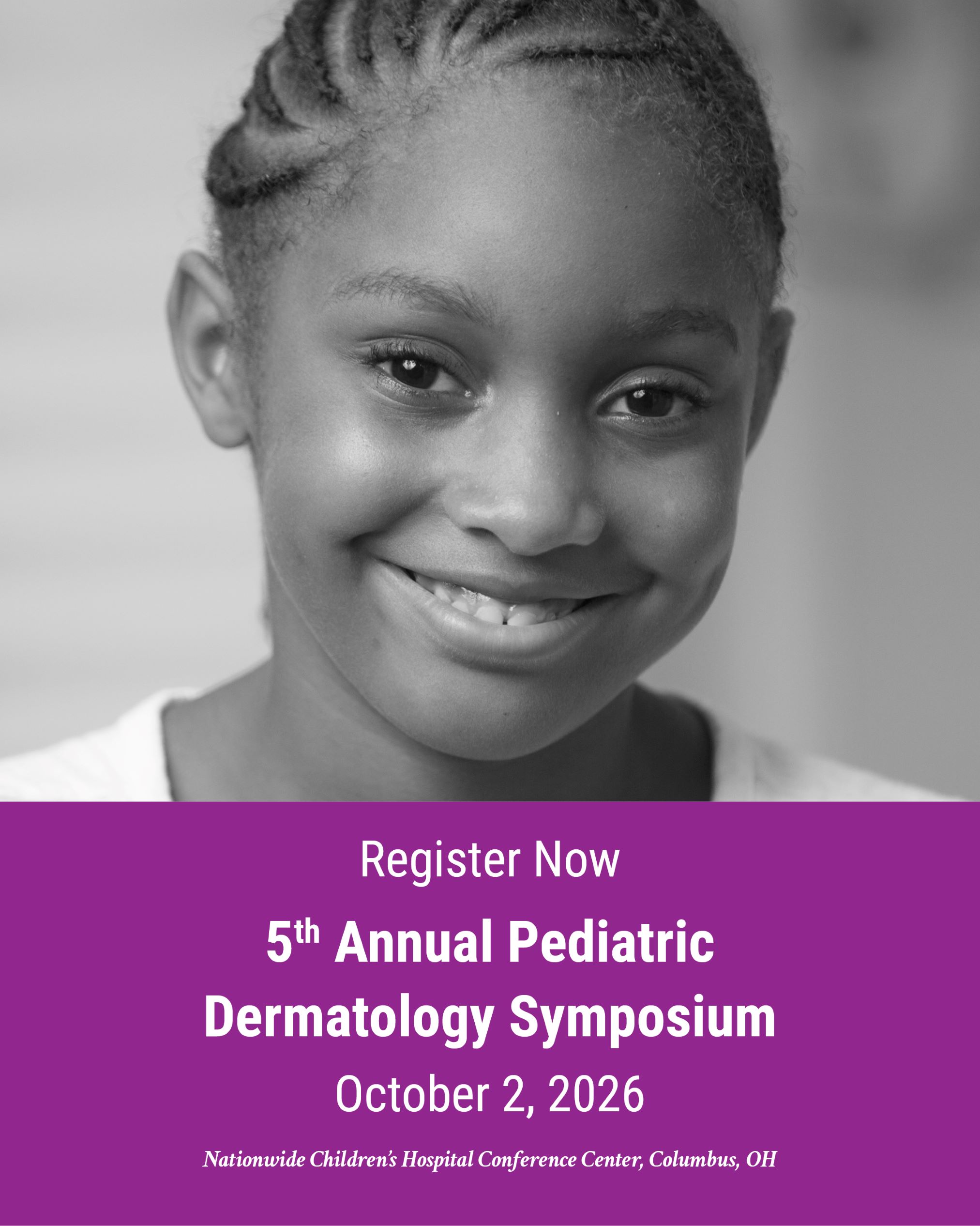 5th Annual Pediatric Dermatology Symposium Banner